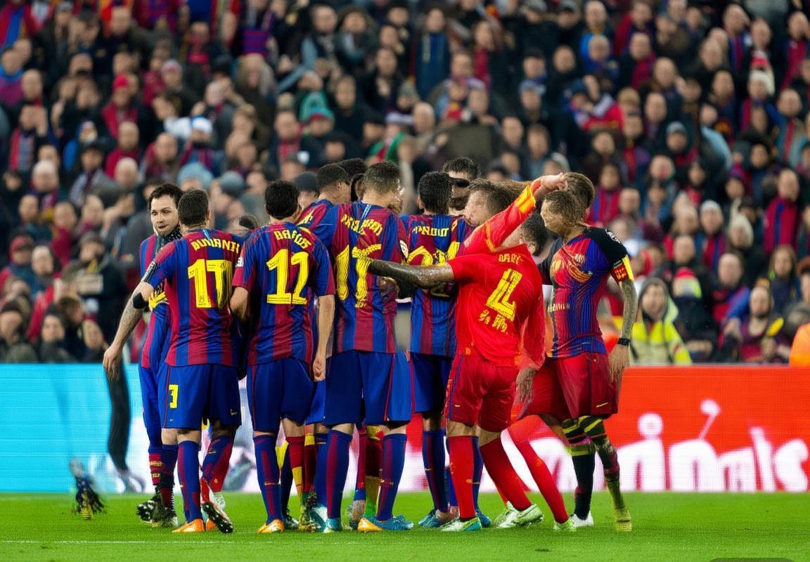 1996年巴塞罗那对巴伦西亚：西甲经典对决全纪录(图2)